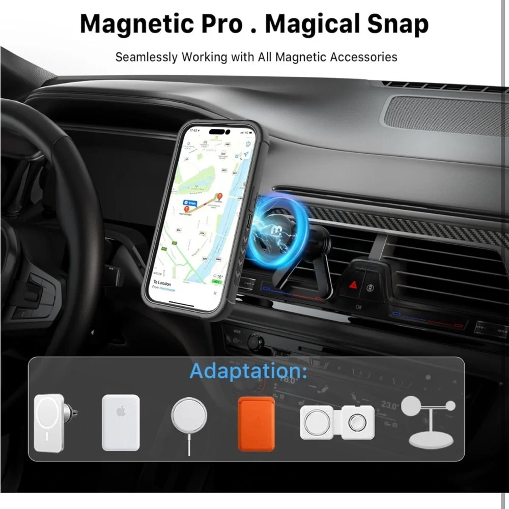MYBAT PRO Maverick Series iPhone 15 Pro Case with Belt Clip Holster